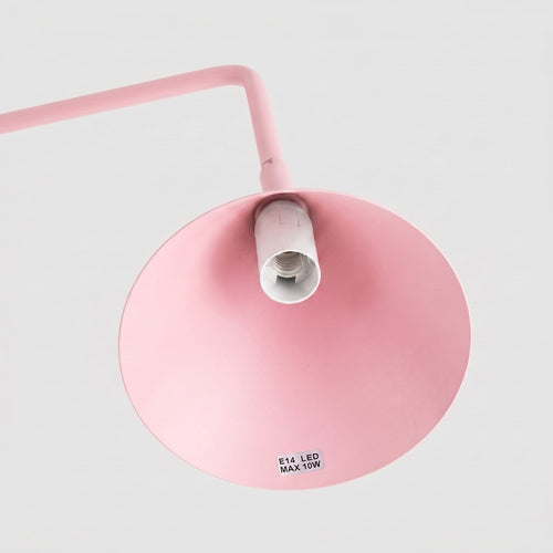 Sollux Lighting Tafellamp NOX roze - 18x18x35cm