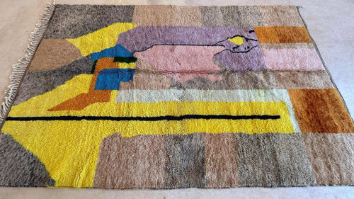 AFK Living vloerkleed Berber - handgemaakt - Wol - 200 x 300 cm