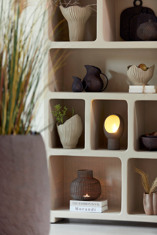 Light & Living kast NAHUA - 110x35x190cm - bruin - vtwonen shop