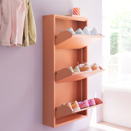 Spinder Design schoenenkast Billy 3 - Clay Terra - 6 paar schoenen