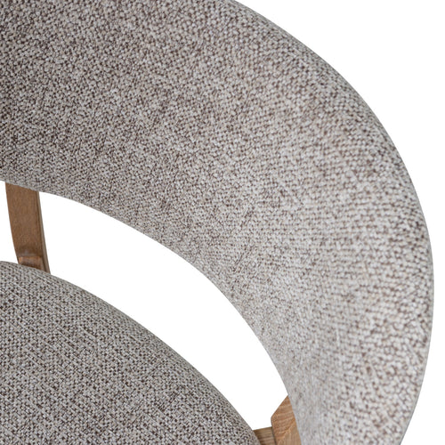 WOOOD eetkamerstoelen Udar Houten Frame - Naturel - Set van 6 - vtwonen shop