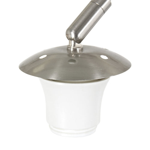 Steinhauer wandlamp Sparkled - 1 lichts - 175x 145 cm - mat chroom grijs