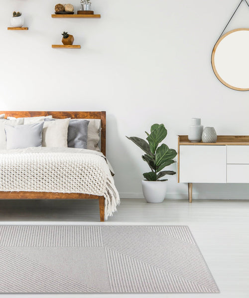 AFK Living vloerkleed Mysigt - design - grijs - 120 x 170 cm