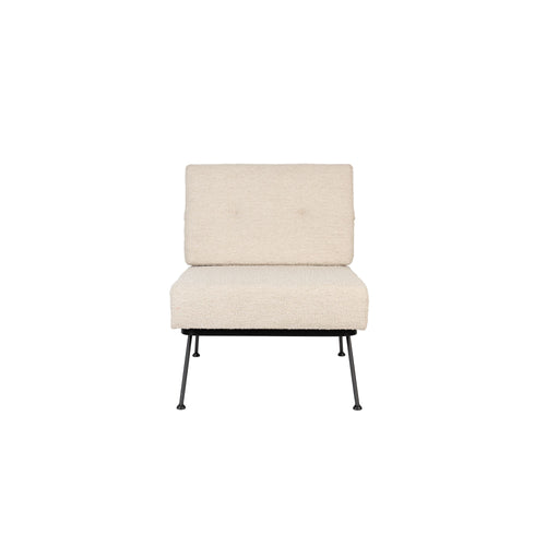 Zuiver Bowie Loungestoel Bouclé Beige - vtwonen shop