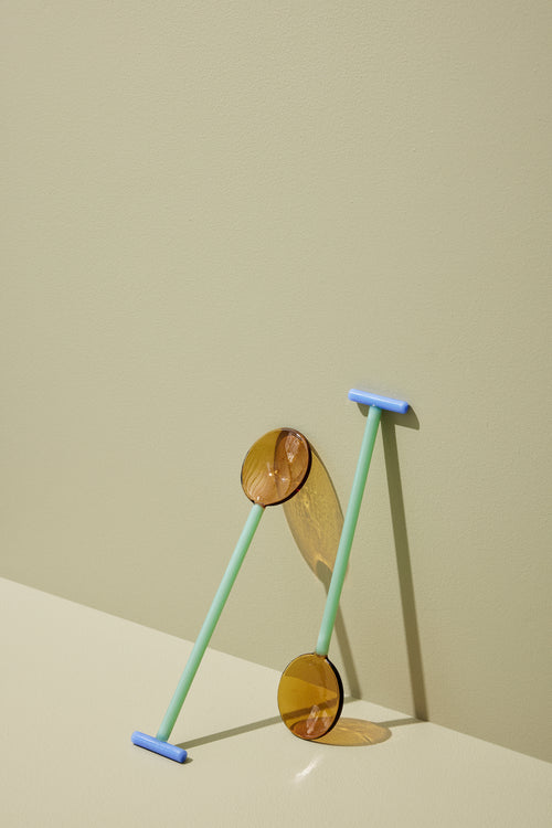 Hübsch saladebestek Crave - glas - 7x1xh28cm - vtwonen shop