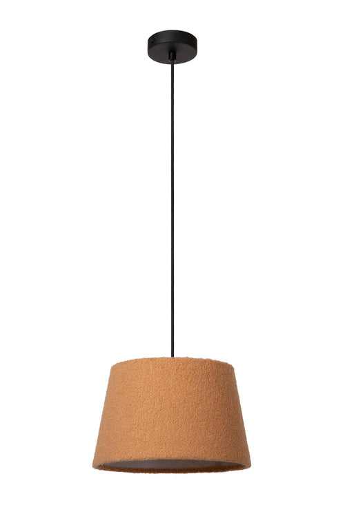 Lucide hanglamp WOOLLY - 1xE27 - Okergeel - vtwonen shop