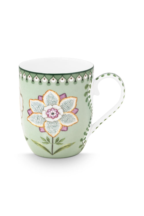 Pip Studio - Kleine Mokken - Lily & Lotus - Lichtgroen - Set van 6