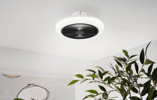 EGLO kostena plafondlamp met ventilator Kostrena - led-cct - wit, zwart - vtwonen shop