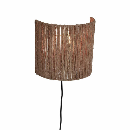 GOOD&MOJO wandlamp Iguazu - bruin - 25x25x22cm