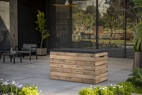 Keter Astoria Opbergbox - 570L - 129x67.4x73.7cm - Pine