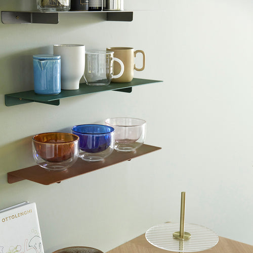 Hübsch glazen kom Kiosk - glas - ø13xh9cm