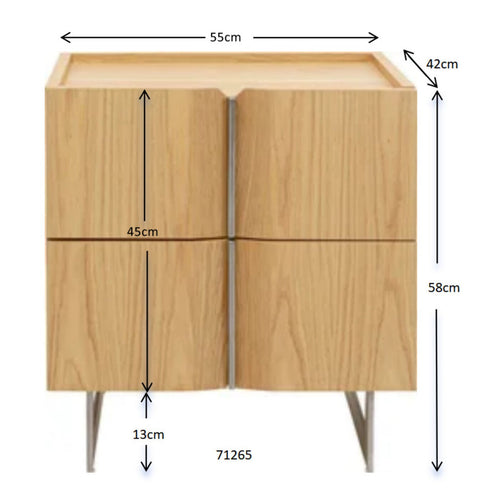 Kare Design Nachtkastje Giulio