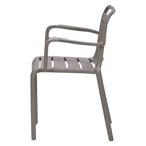 Garden Impressions tuinstoel Moos taupe - 4 stuks