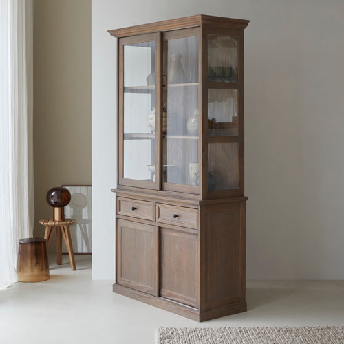 Tikamoon Massief grenen buffetkast 120 cm - Naturel - vtwonen shop