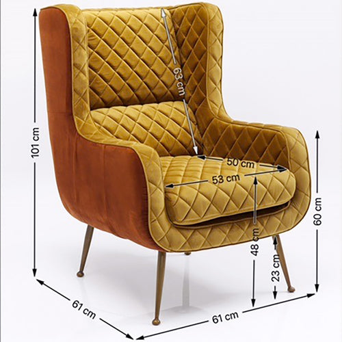 Kare Design Fauteuil Nona Jungle - vtwonen shop