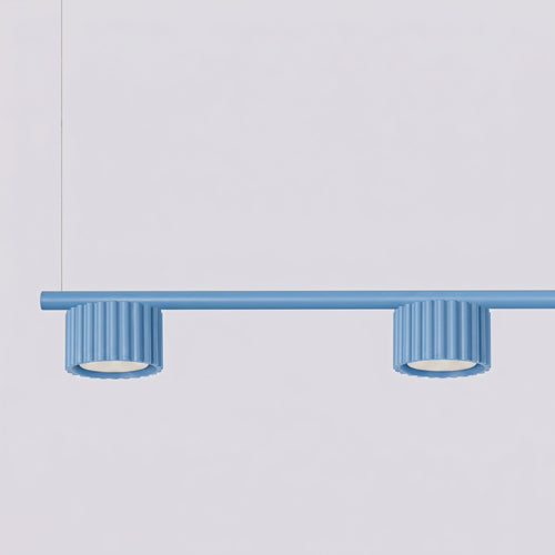 Sollux Lighting Kroonluchter AURA 4 azuur Gx53 - 122x10x208cm