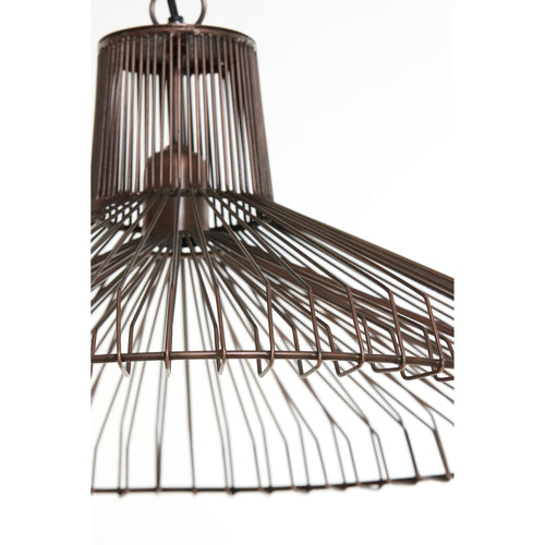 Light & Living hanglamp Kasper - bruin - Ø55cm - vtwonen shop