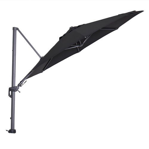 Hawaii parasol - Ø350 cm - carbon black - zwart - vtwonen shop