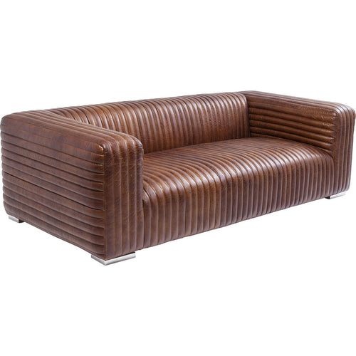 Kare Design Sofa Malibu 3-Zits leer