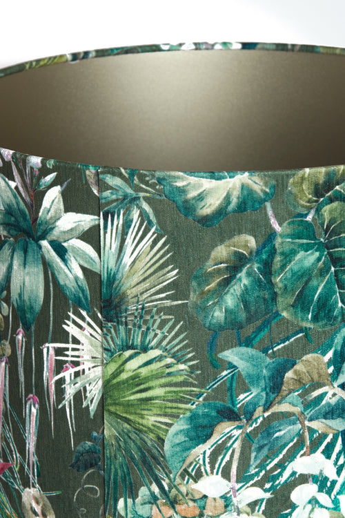 Light & Living lampenkap XENIA FLORA - Ø25x18cm - groen - vtwonen shop