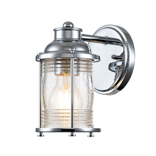 Elstead Kichler Ashland Wandlamp Gepolijst Chroom, IP44