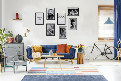 Zwarte lijst met kader 40x30 Kahlo - vtwonen shop