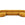 Micadoni Panoramische bank Miley 5-zits, flueel, geel - 156x330x70cm