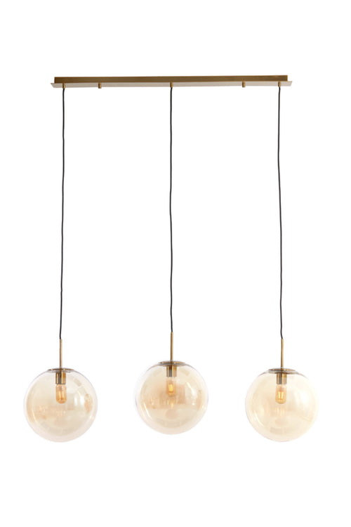 Light & Living hanglamp MEDINA - oranje - 120x30x30cm - vtwonen shop