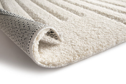 AFK Living vloerkleed Aligne - reliëfeffect - beige - 120 x 170 cm - vtwonen shop