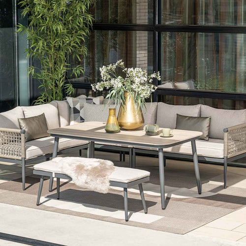 Lounge-diningtafel voor Bologna/Diamo/Teramon - 160x90 cm - zwart - vtwonen shop