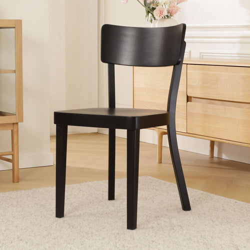 Fameg Fergus Houten Eetkamerstoel Zwart - vtwonen shop