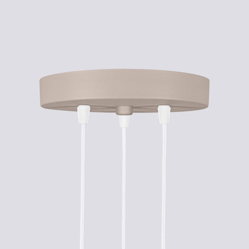 Sollux Lighting Hanglamp KARBON 3P taupe - 19,5x19,5x108cm