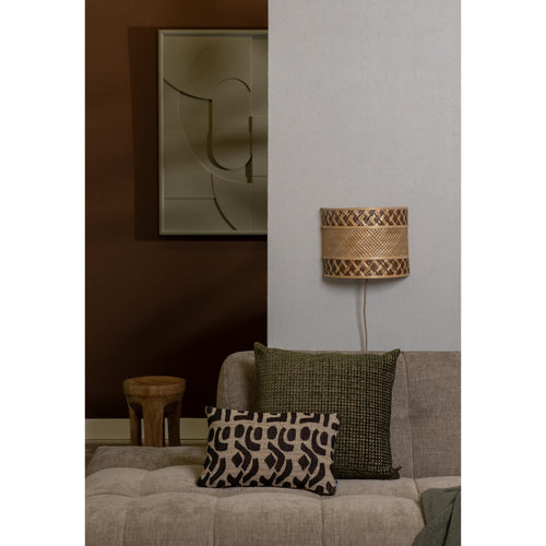 GOOD&MOJO wandlamp LANGKAWI - bruin - Ø32cm - vtwonen shop