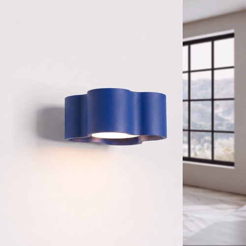 Sollux Lighting Wandlamp OVIO ultramarijn Gx53 - 12x14,5x6cm