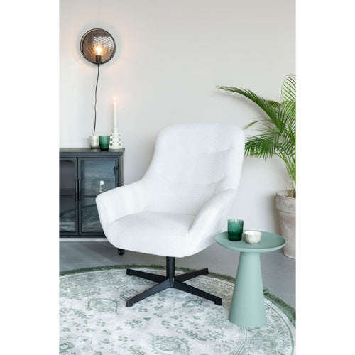 Housecraft Living Yuki Fauteuil Draaibaar Off White - vtwonen shop