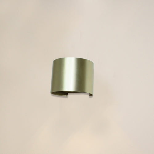 Artdelight wandlamp Gyro - 1 lichts - 11.2  x 9.7   cm - goud