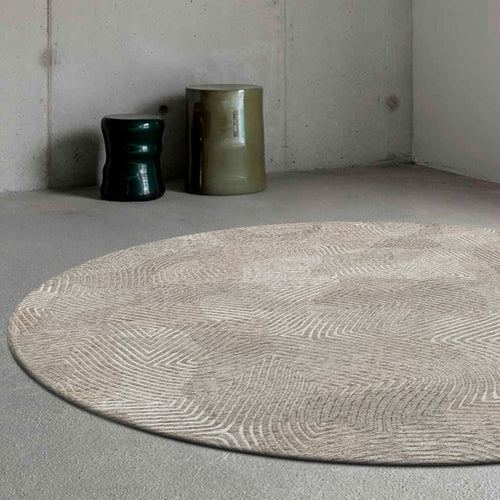 Ecorugs vloerkleed Shell Beige - beige - 240x240cm