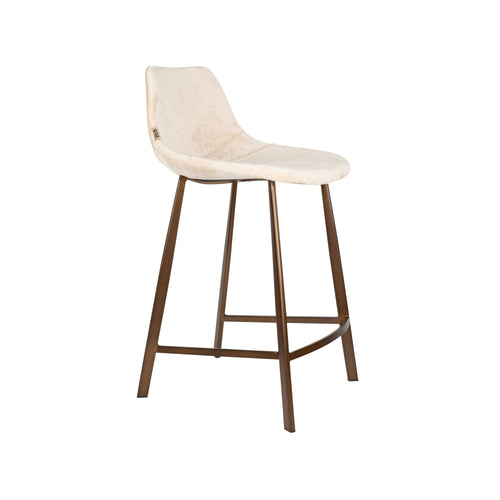 Dutchbone Franky Barkrukken 65 cm Beige - Set van 2