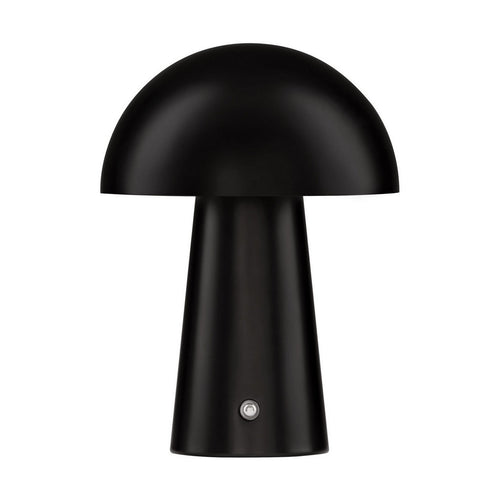 Nova Luce ANDE Geïntegreerde LED-tafellamp, matzwart, aanraakgevoelig, dimbaar, 2W 129lm 3000K, USB-aansluiting