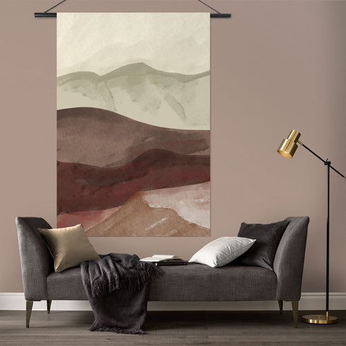 Art for the Home XL Wandkleed - Aquarel Horizon - 100x150cm - vtwonen shop