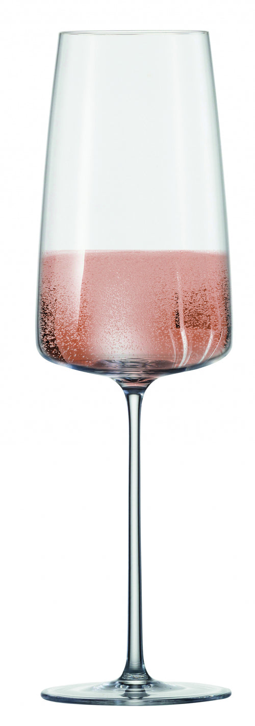 Zwiesel Glas Simplify Champagneglas light & fresh 77 - 0.407 Ltr - Geschenkverpakking 2 glazen