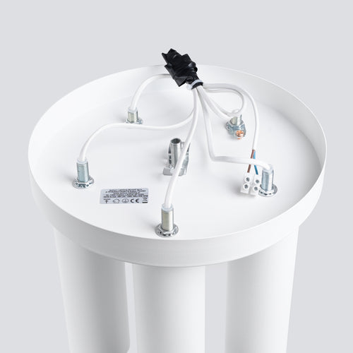 Sollux Lighting Plafondlamp LAGOS 5P wit - 25x25x33cm