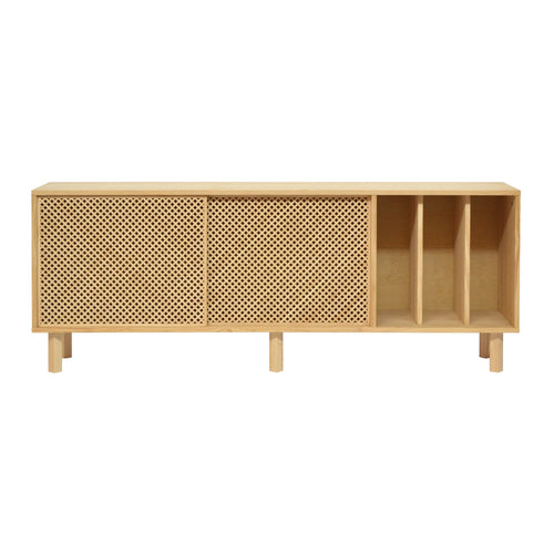 Naan Furniture Dressoir Ambolo - Natuurlijk gelakt grenen - 170 cm - vtwonen shop