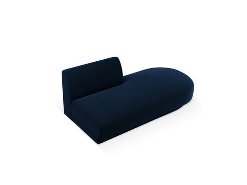 Micadoni Module Miley 2-zits, flueel koningsblauw - 90x158x70cm