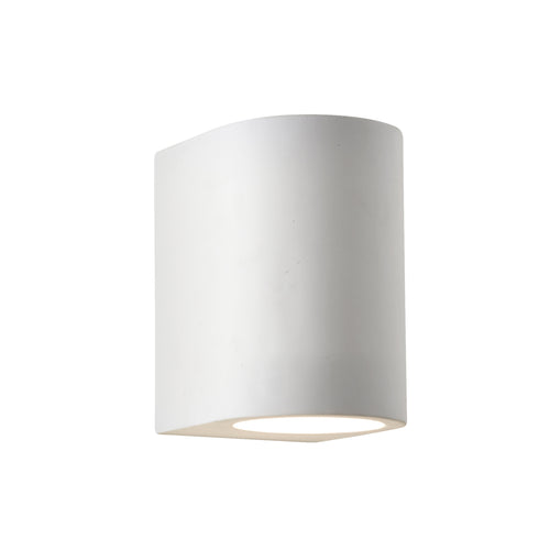 Searchlight wandlamp Plaster - 1 lichts - 12.5  x 15   cm - wit