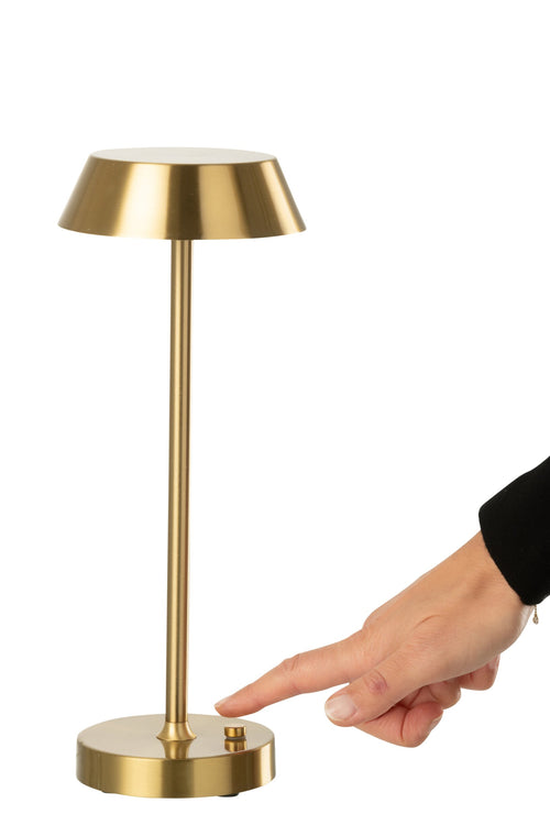 J-Line tafellamp Noé - metaal - goud