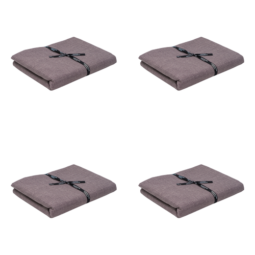 Madison tafelkleed Madison Home - paars - 250x140xcm - set van 4