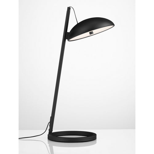 Nova Luce FLUTE Bureaulamp Sandy Black Dimbaar LED 18W 1105lm 3000K