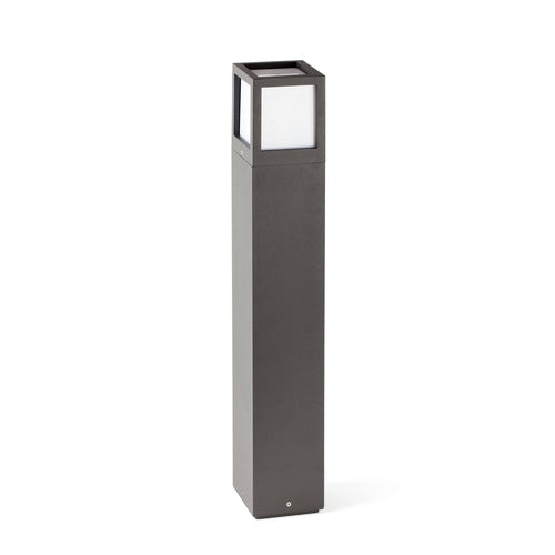 Faro Onze - 1 Light Outdoor Tuinpaal Donkergrijs IP54, E27
