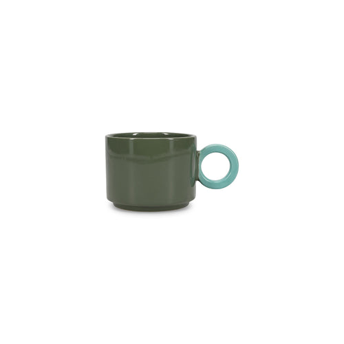Ona - Beker 28cl groen/blauw Lou - vtwonen shop